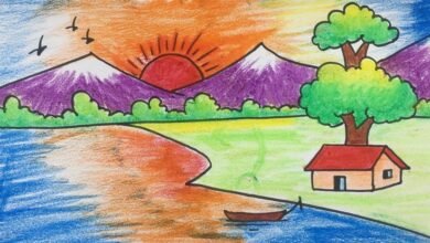 Beautiful:8rvl5ivla_A= Nature Drawing