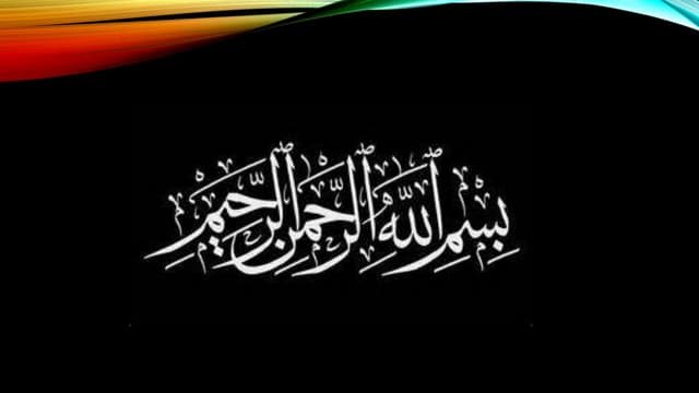 Beautiful:4r6sauewvbg= Bismillah in Arabic