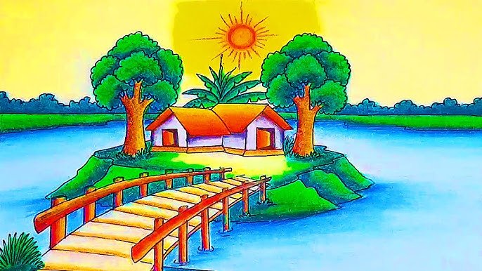 Beautiful:8rvl5ivla_A= Nature Drawing