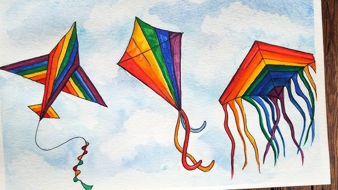 Beautiful:9uwb7myvikk= Kite Drawing