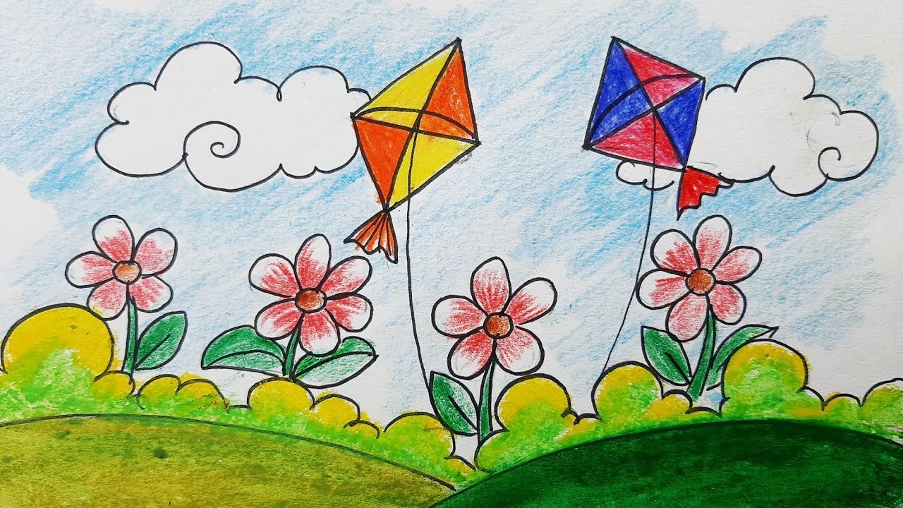 Beautiful:9uwb7myvikk= Kite Drawing