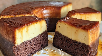 Pastel:-J37vnuds-U= Chocoflan